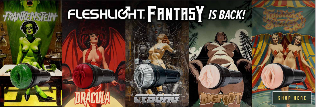 They’re Baaaaack…😱 (and so are we!) Get ready for Fleshlight Fantasy! 👣👽🧛♀️