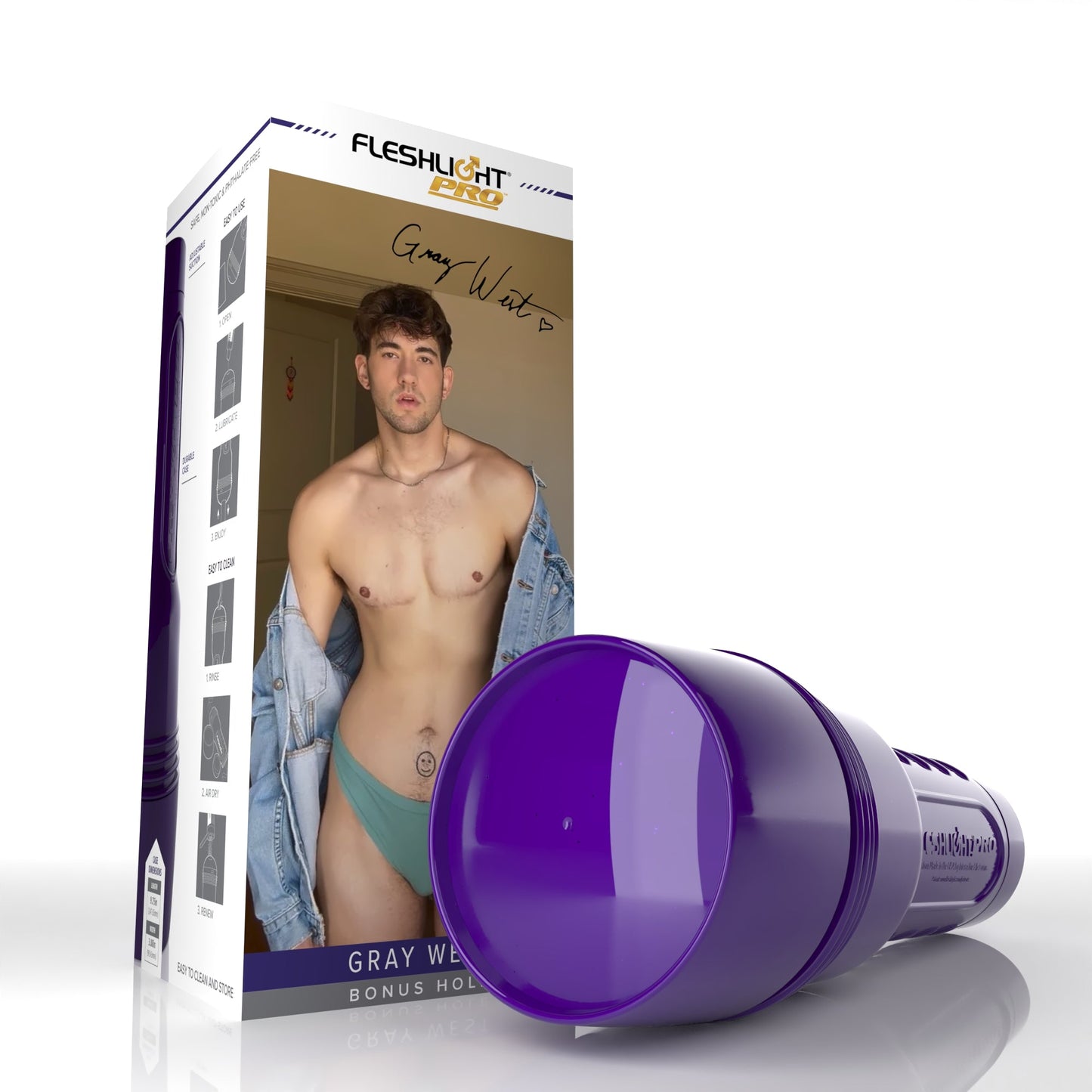 Gray West Fleshlight